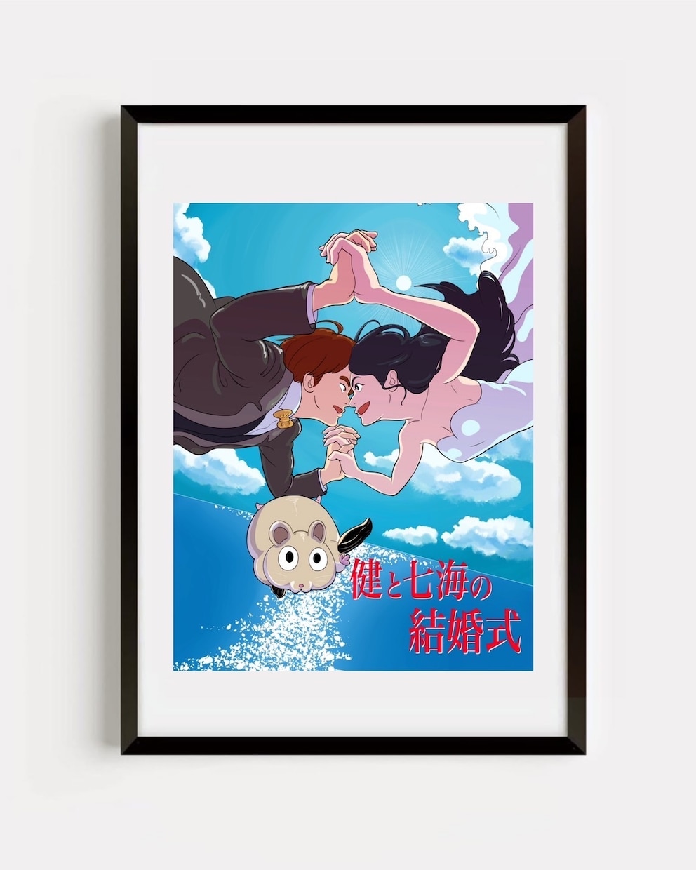 誕生日プレゼントや結婚式にジブリ風の似顔絵を！ます アイコンイラストからウェルカムボードまで全ての用途に対応！ イメージ9