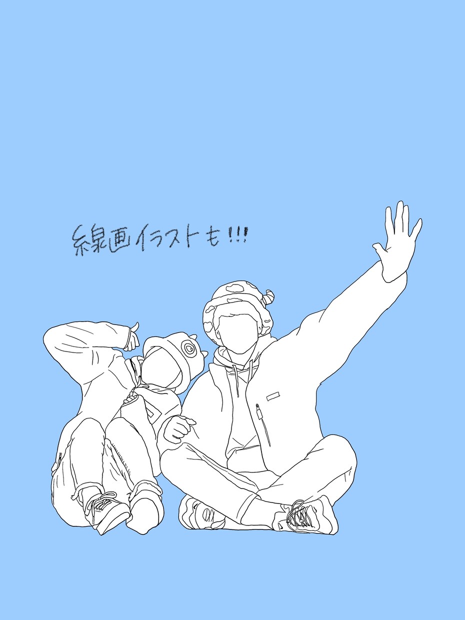 お洒落でちょっとリアルな似顔絵イラスト描きます あなただけのオリジナルアイコン作ります イメージ2