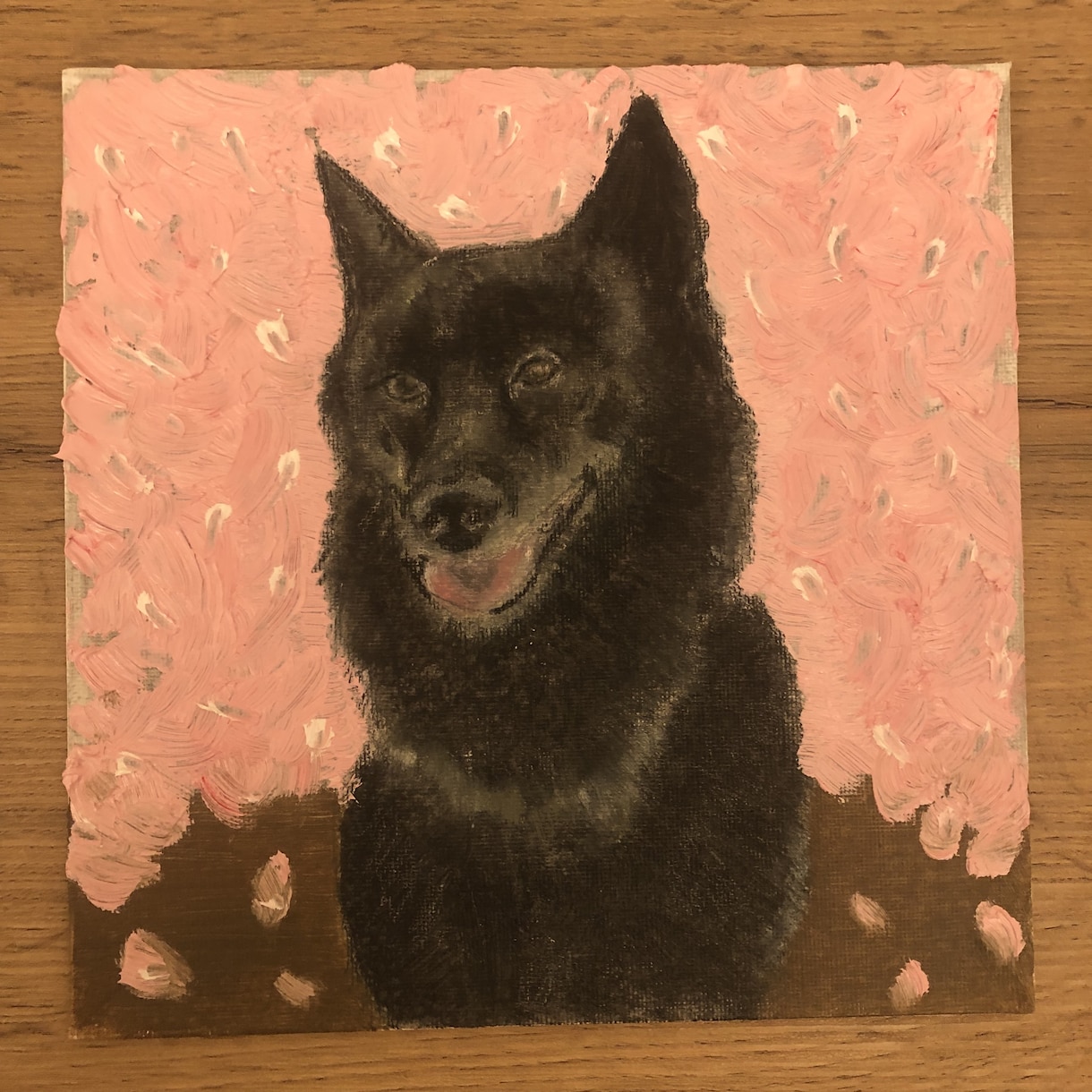 大切な犬猫の思い出を油絵に残します 毛を使い命の記憶を残す特別アート⭐️モニター価格中 イメージ3