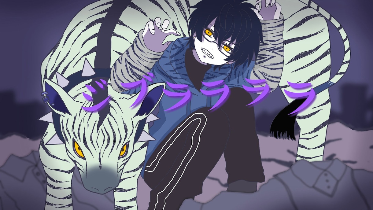 あなただけの「歌ってみた」イラストお描きします YouTubeや配信用に歌ってみたの1枚絵をお描きします！ イメージ4