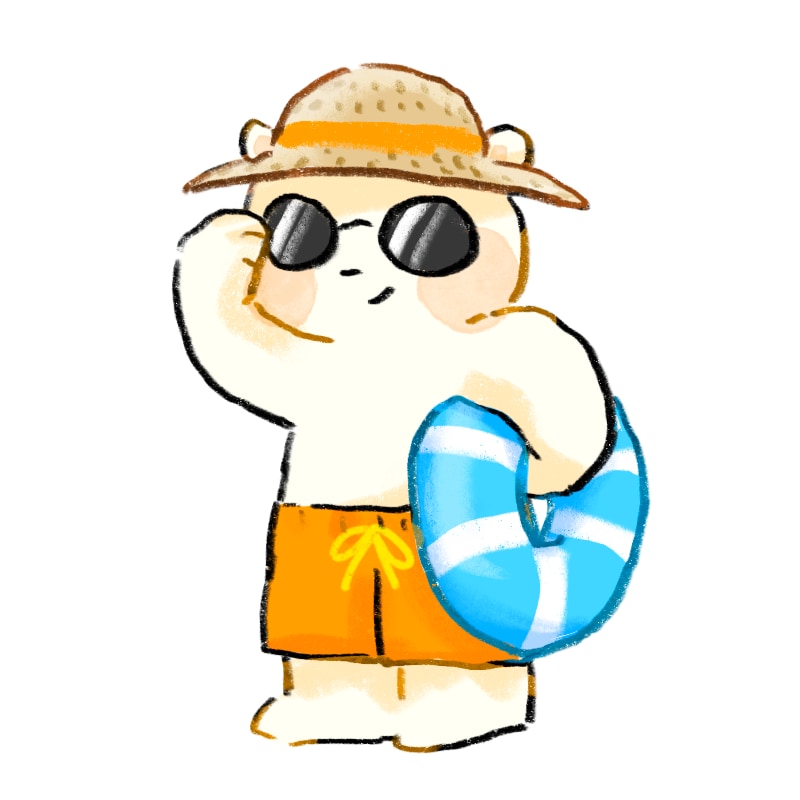 商用可◎しろくまのかわいいカットイラスト描きます しろくま好きによるしろくま好きのためのイラスト！ イメージ5