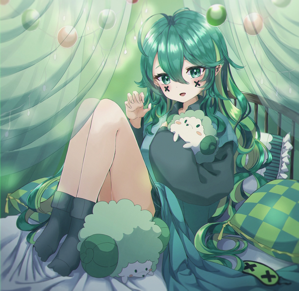 商用利用込】色鮮やかなイラスト描きます あなたのV活動を応援！IRIAMライバーおすすめ イメージ2