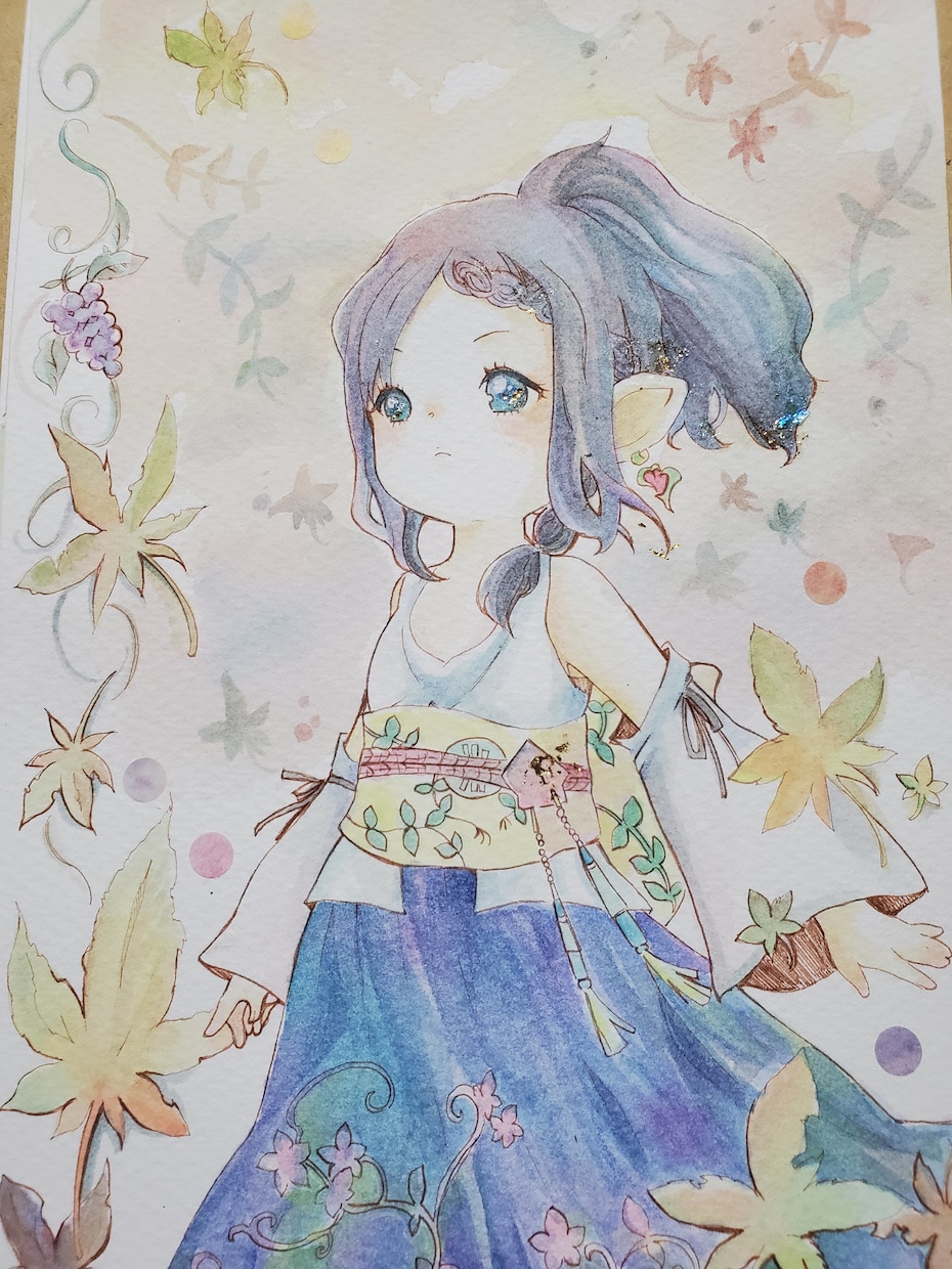 水彩絵の具でアイコン似顔絵作成します ウエルカムボード、イベントポスターなども作成します。 イメージ2