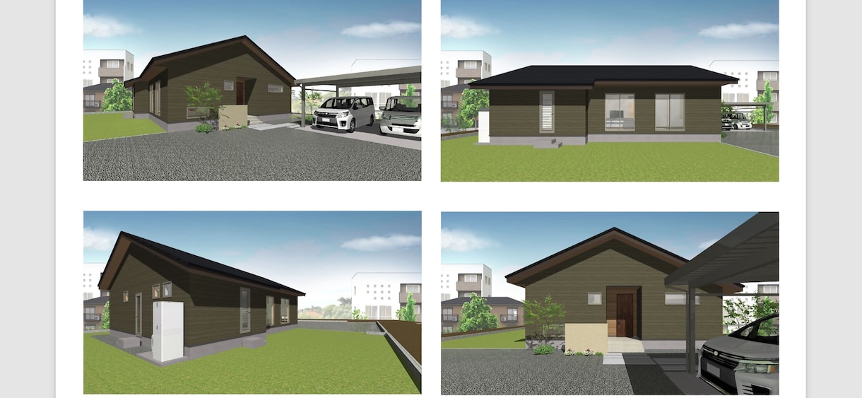 建築士のプロが基本・実施図面作成致します 木造/住宅/現役建築士/外観・内観パース作成 イメージ9