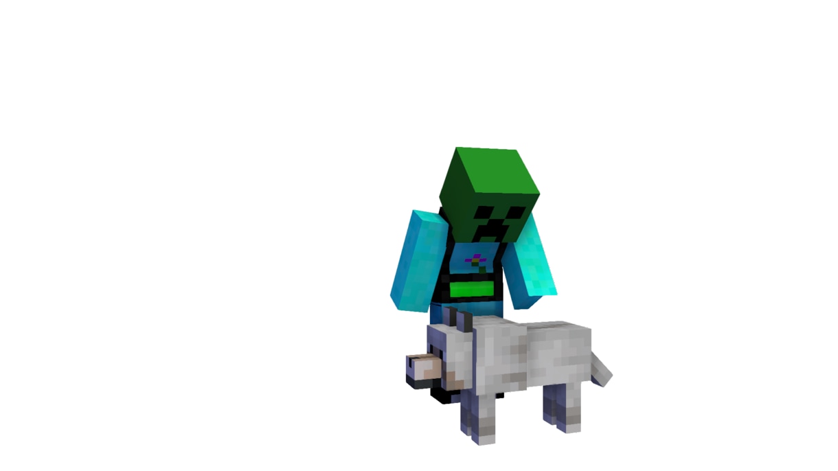 Minecraftの3D画像作ります Minecraftのサムネイルにピッタリ！ イメージ2