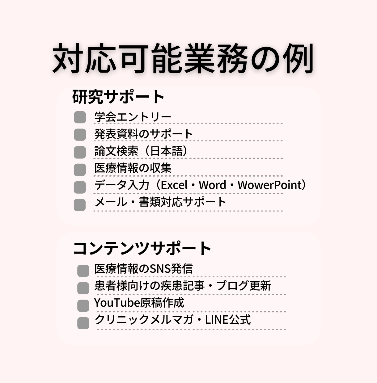 クリニックのオンラインアシストいたします ～持続可能な院長のビジョン実行役～ イメージ2