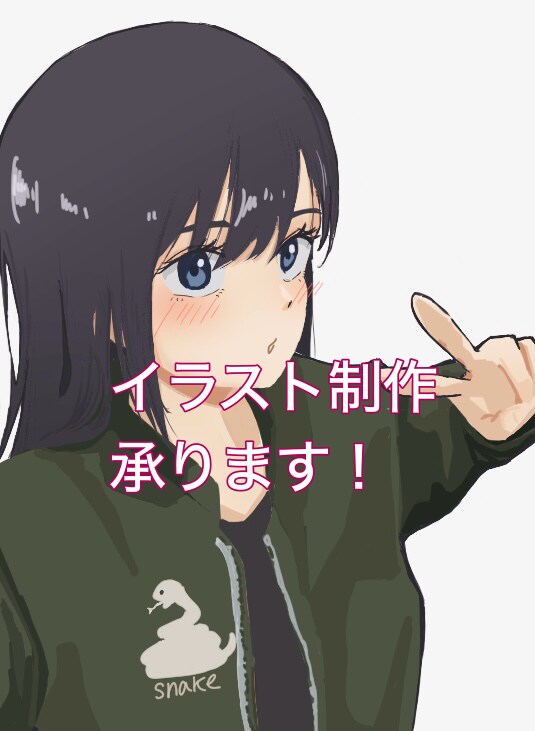 女性キャラクターのイラスト制作を承ります 【2000円で2枚！】【追加料金無し】 イメージ1