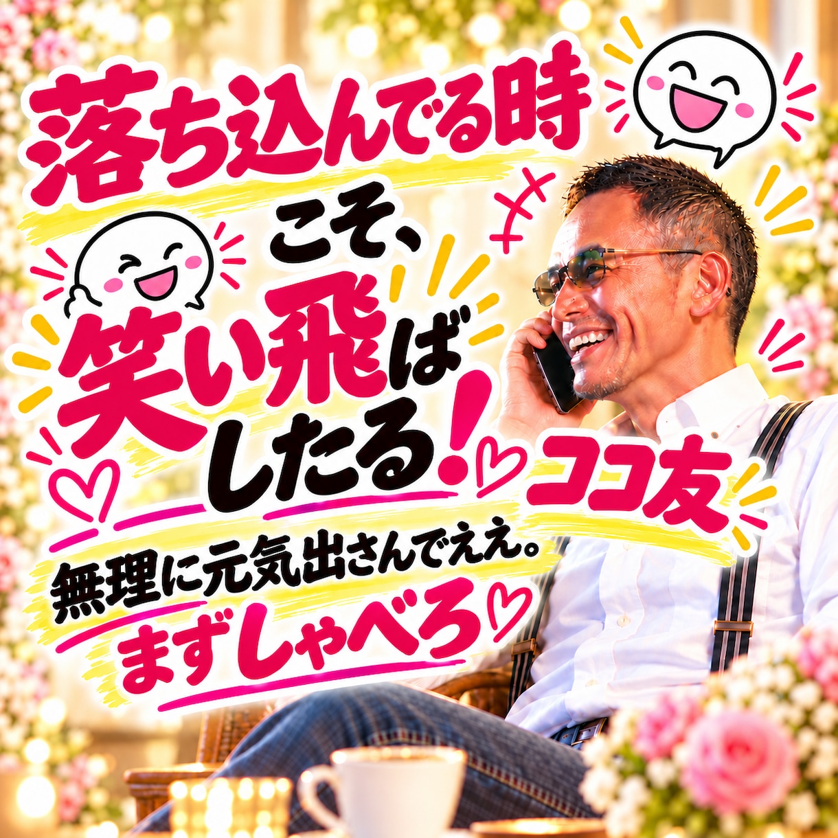 大阪人が‼︎電話でお付き合いします よ〜ダラダラと前から付き合ってる男友達の様に！？ イメージ8