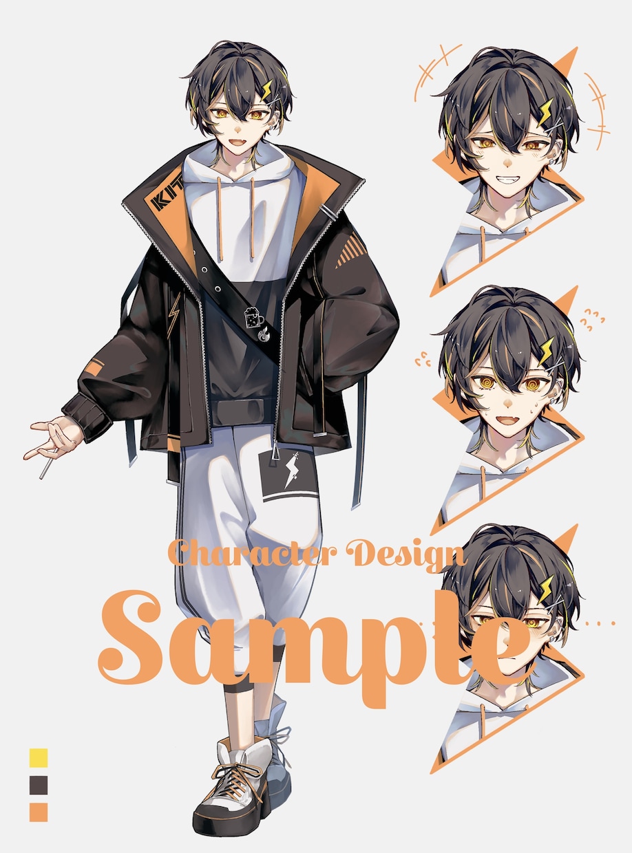 一枚絵や立ち絵などのイラスト作成承ります 主に逆光などの光が入ったキラキラしたイラストが得意です！ イメージ9