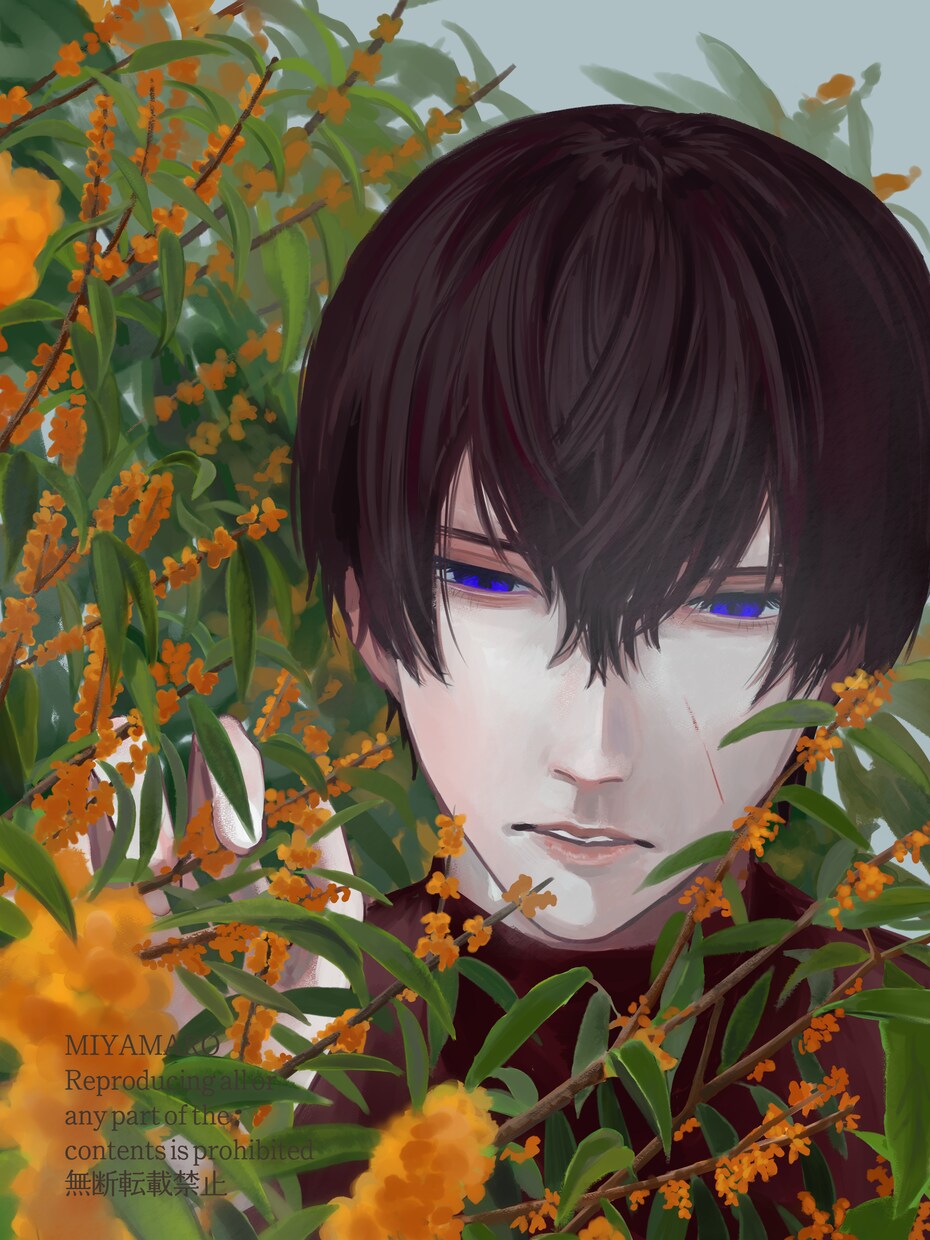 一枚絵・立ち絵の制作をします リアルで硬派な印象の絵を描きます。線画・厚塗りが得意です イメージ6