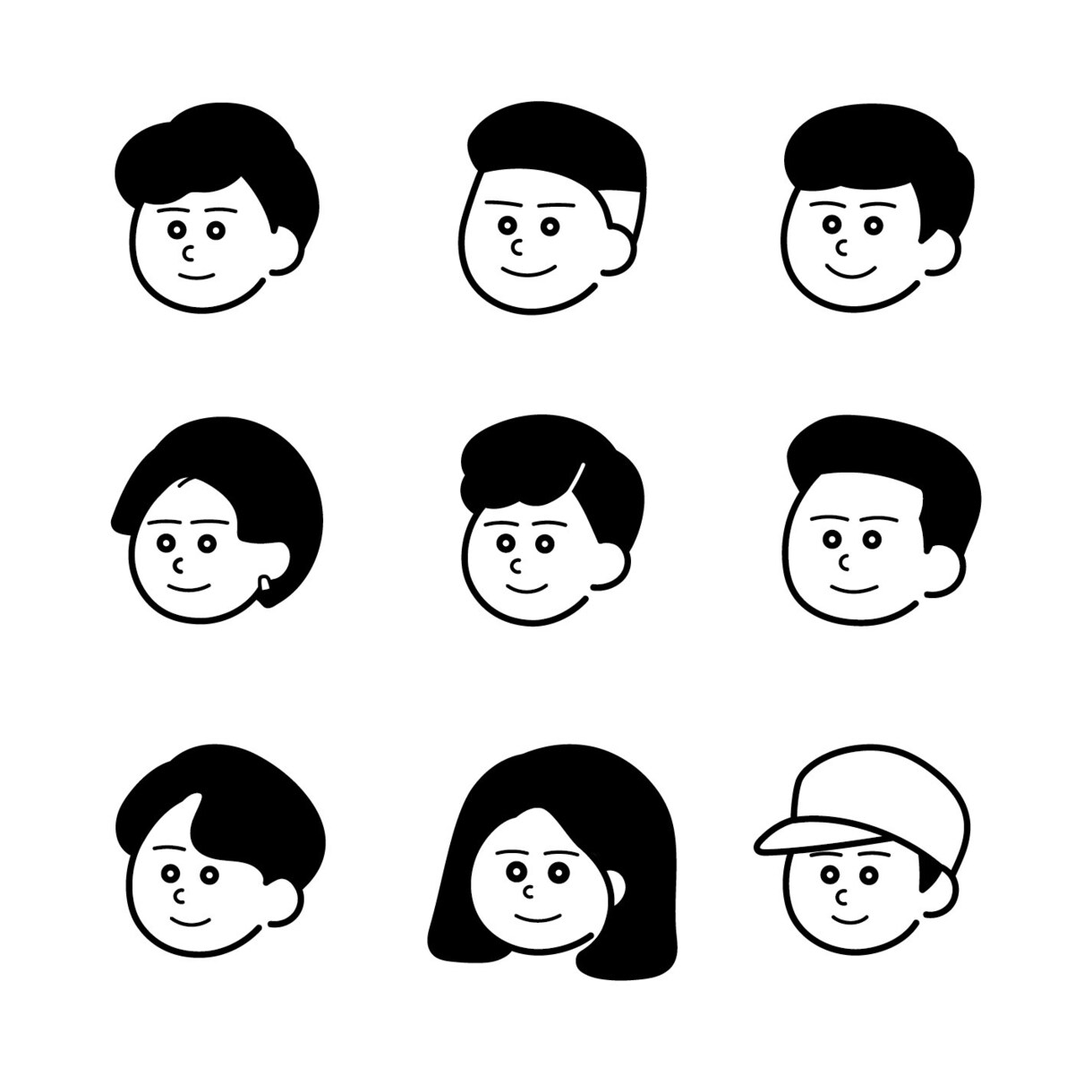 シンプルなアイコンを制作します インパクトのあるシンプルイラスト イメージ2