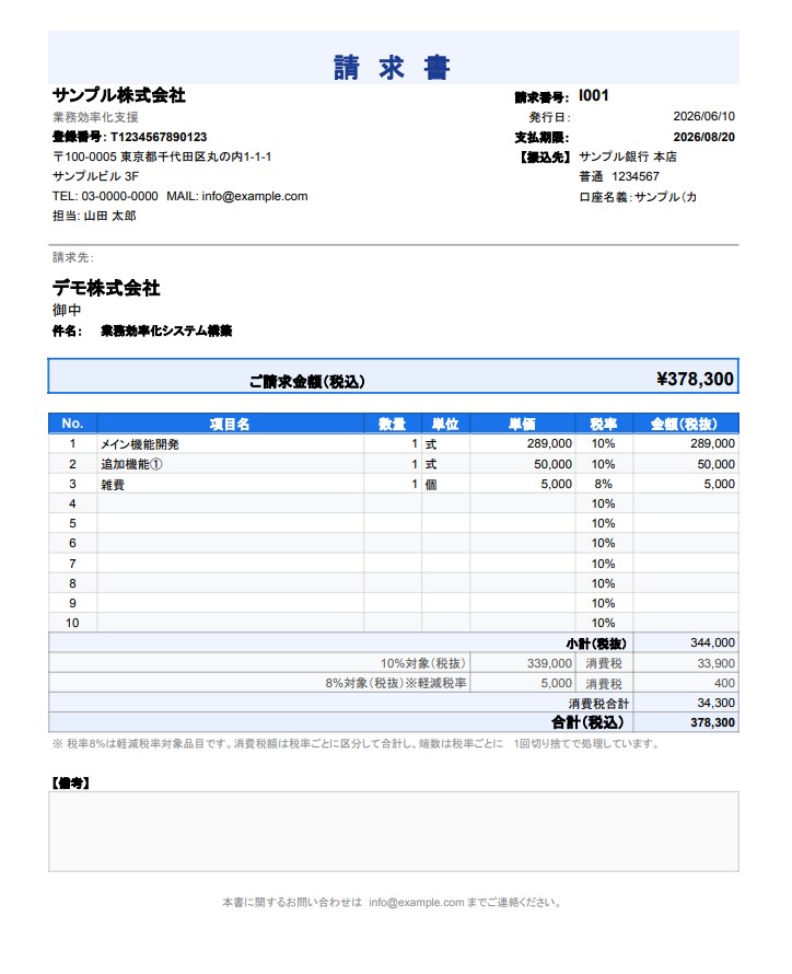 見積・請求・入金管理の自動化を導入代行します マニュアル完備で今日から使える！オプションで設定・導入代行有 イメージ4