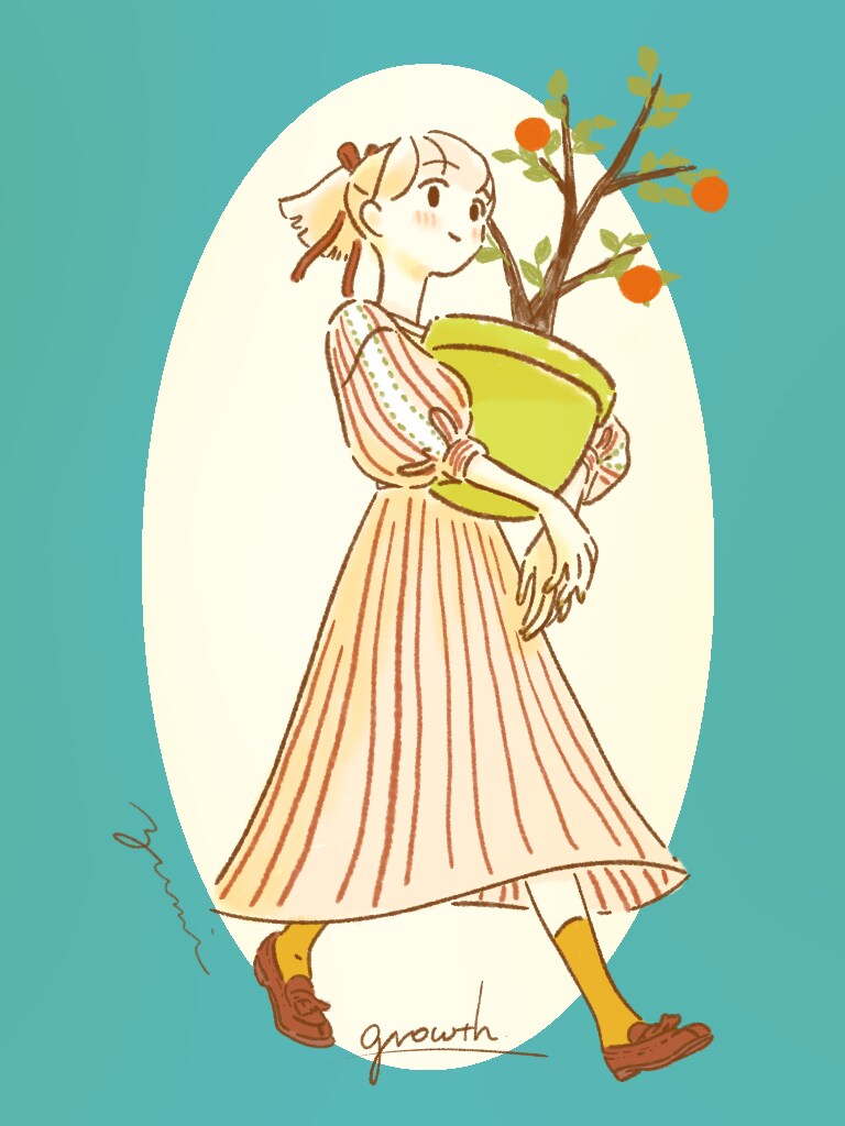 ゆるふわ・ほんわか人物イラストお描きします ＊雰囲気のあるイラストを作りたい方へ、挿絵などにも♪ イメージ2