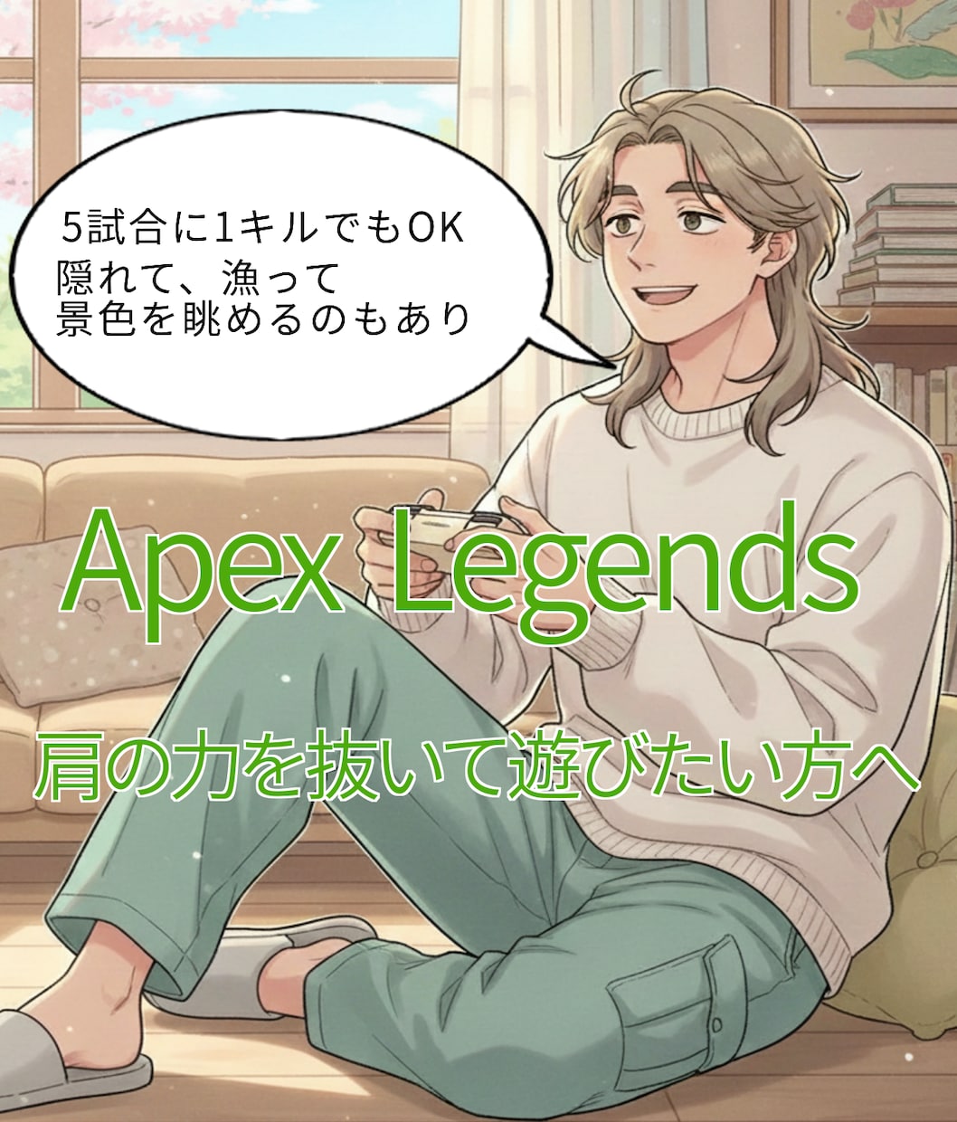 Apexをのんびり一緒にプレイ（初心者歓迎）ます 5試合に1キルでもOK！安心して遊べるApex仲間 イメージ1