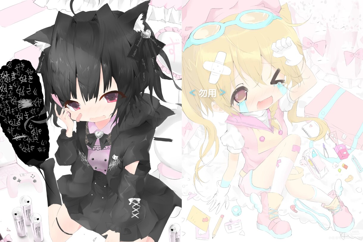 女の子のイラストを作ります ココナラ自体が初めての方も、お気軽にご相談ください イメージ1