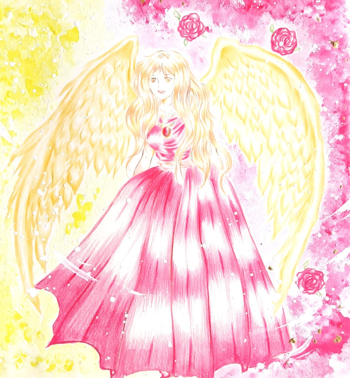あなたの守護天使アートをお描きします 人生に幸運を呼び込む　あなたの守護天使アートをお描きします イメージ2