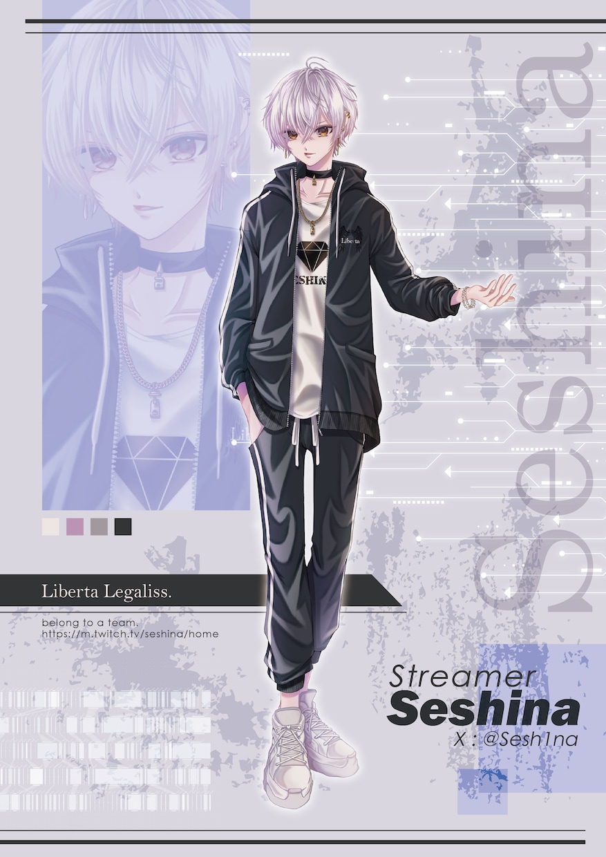 ご希望に合わせたイラストを制作します オリジナルキャラのデザインから立ち絵・アイコンまで対応！ イメージ7