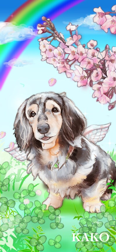 ふんわりやわらかなペットの絵を描きます アイコンや壁紙にもオススメです。 イメージ2