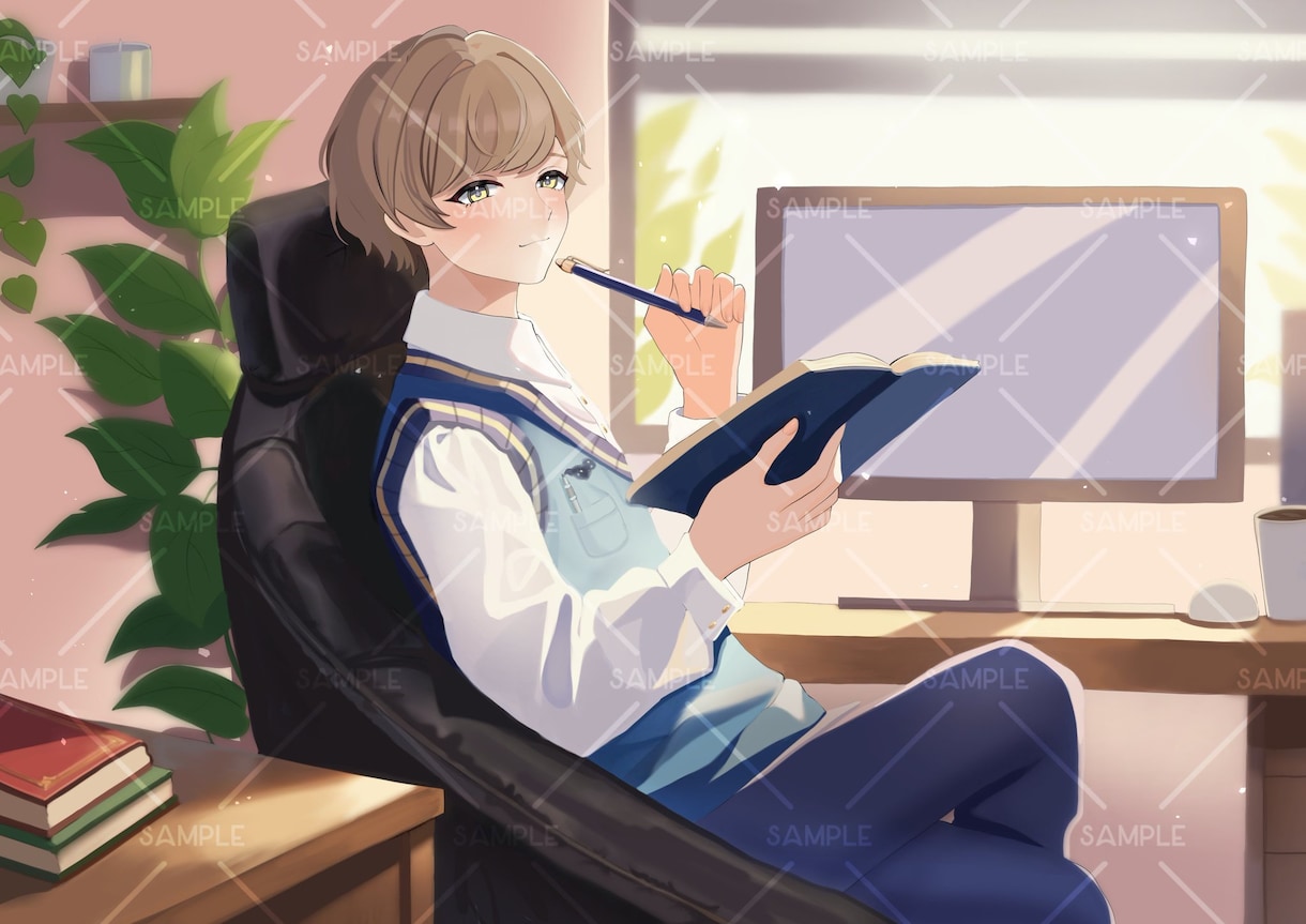 初めての方も!商用利用可◎イラスト作成します iriam立ち絵や一枚絵や返礼品など描けます◎ イメージ8