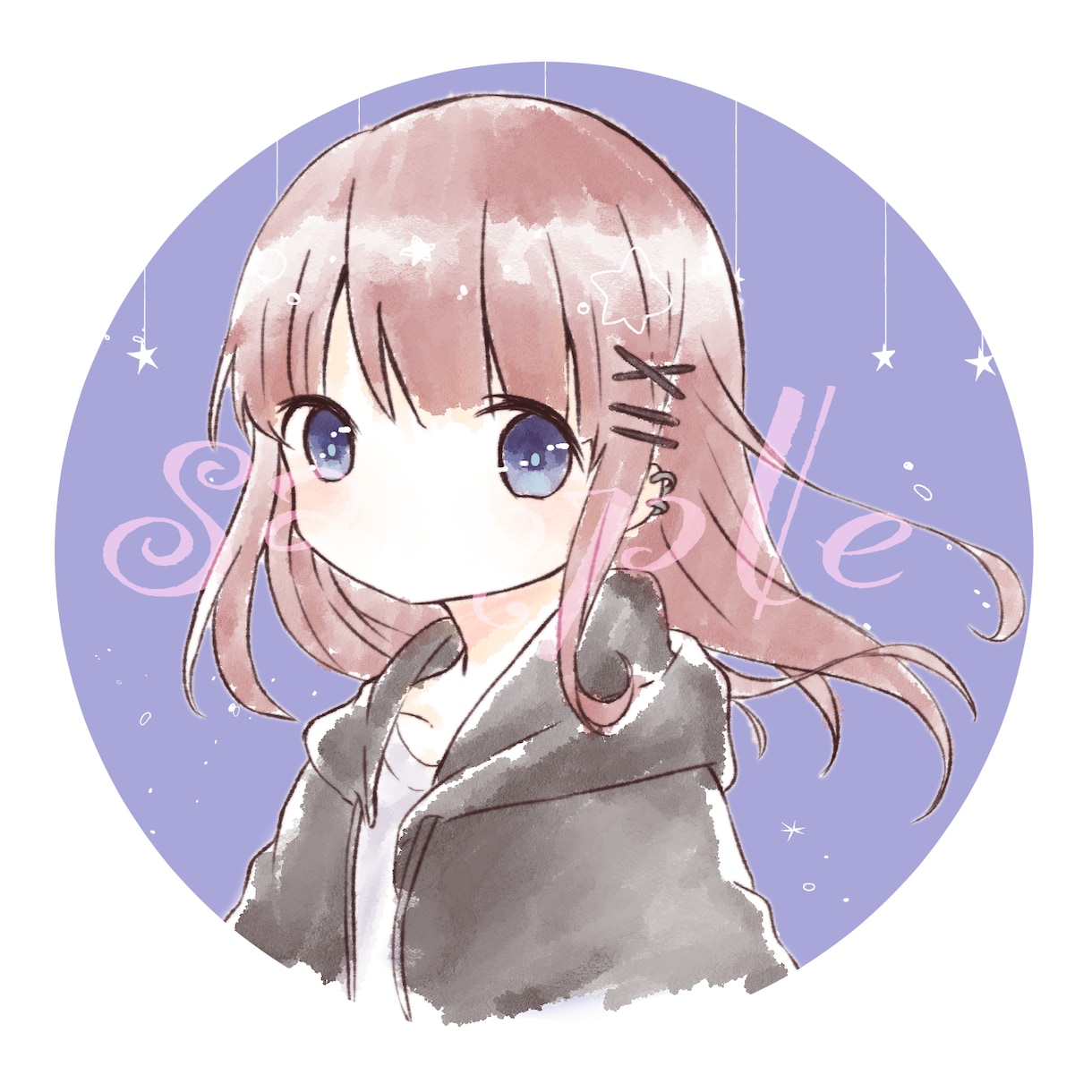 アイコンやヘッダー描きます 最短1日。自分だけのアイコンやヘッダーを作成します！ イメージ2