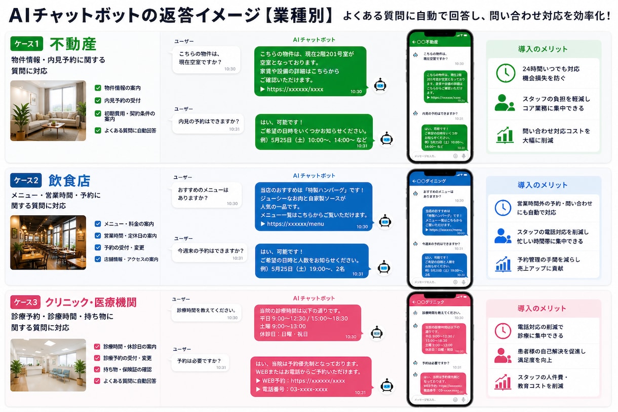 AIチャットボット・顧客対応の自動化を開発します 顧客対応・FAQ・問い合わせ返信をAIで自動化します イメージ3