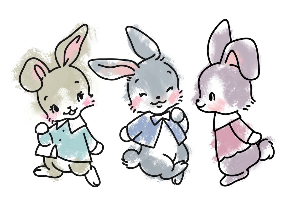 動物レトロキャラかきます 可愛い動物レトロイラスト、レトロキャラ描きます。 イメージ4
