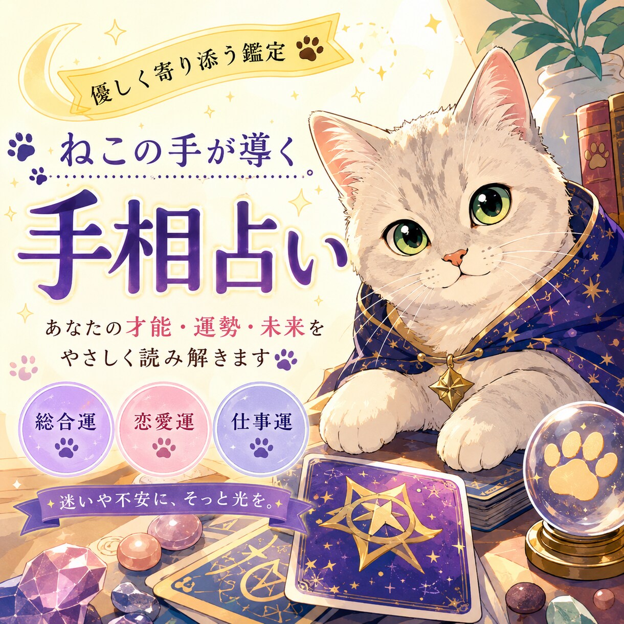 ライト版！手相で向いている働き方の要点を整理します 現役人事×キャリアコンサルタントが、次の一歩まで具体的に イメージ2