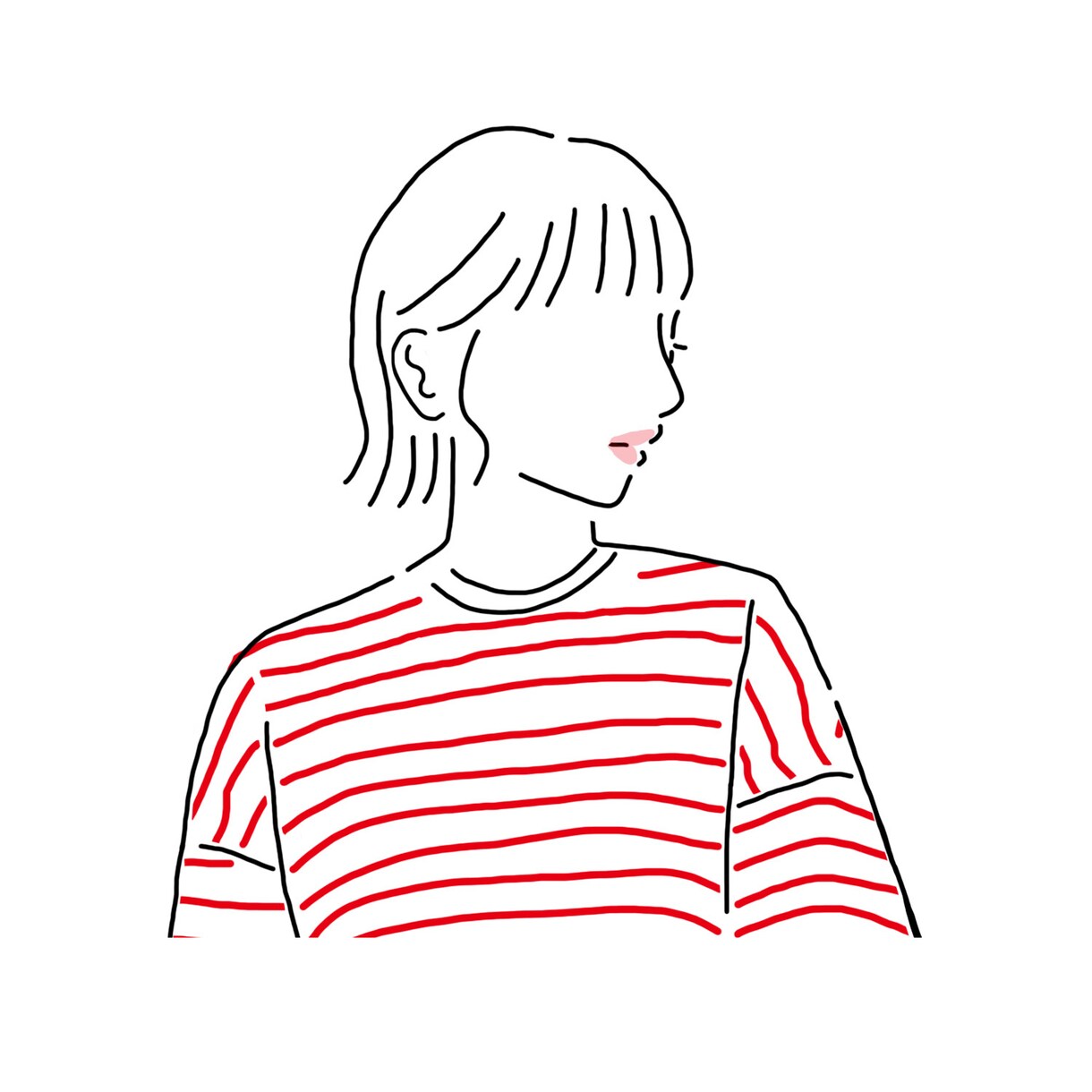 お写真を元にシンプルなイラスト描きます 抽象的だけどどこか似てる、そんな雰囲気のイラストを描きます！ イメージ2