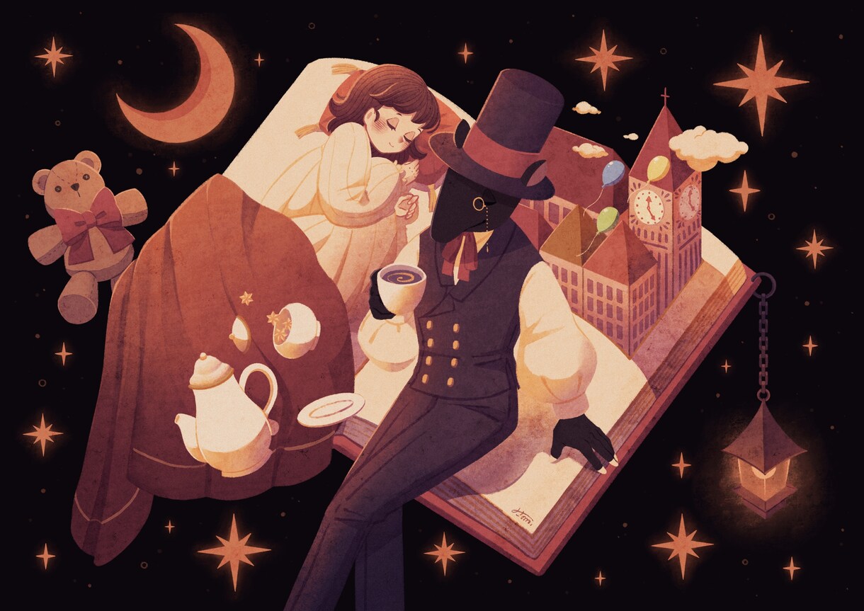 絵本のようなイラストをお描きします 優しい絵本風テイストで素敵なイラストをお届けします！ イメージ7