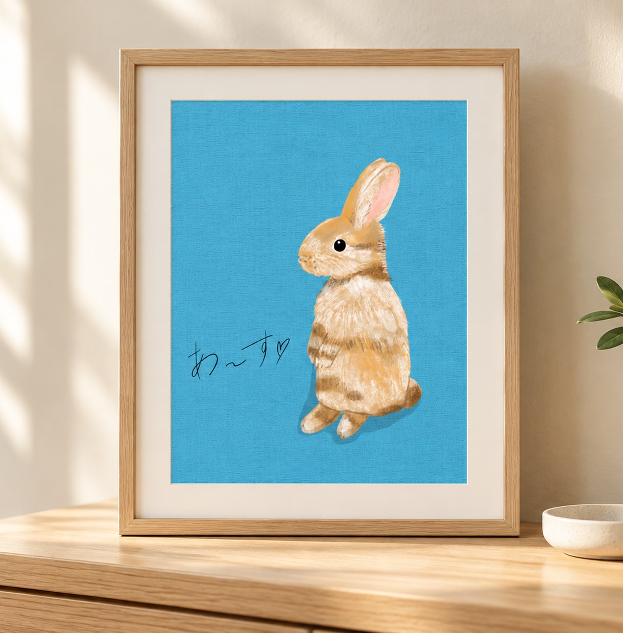 うちの子を「パステル水彩」で描きます 犬・猫・うさぎ｜お名前入り・印刷用データでお届け イメージ5