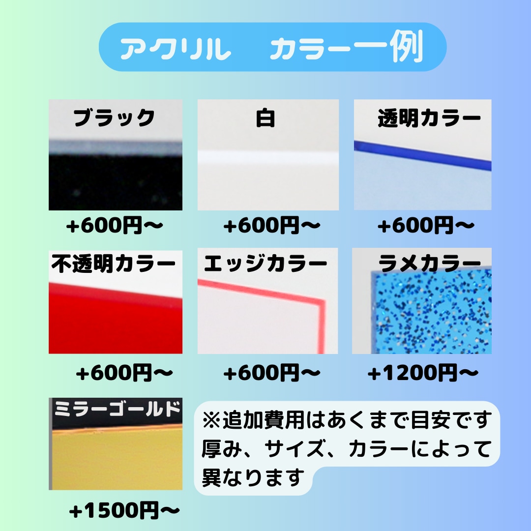 アクリル・木材などのレーザーカットをします 1~10mm厚程度までのアクリルや木材などをレーザーでカット イメージ4