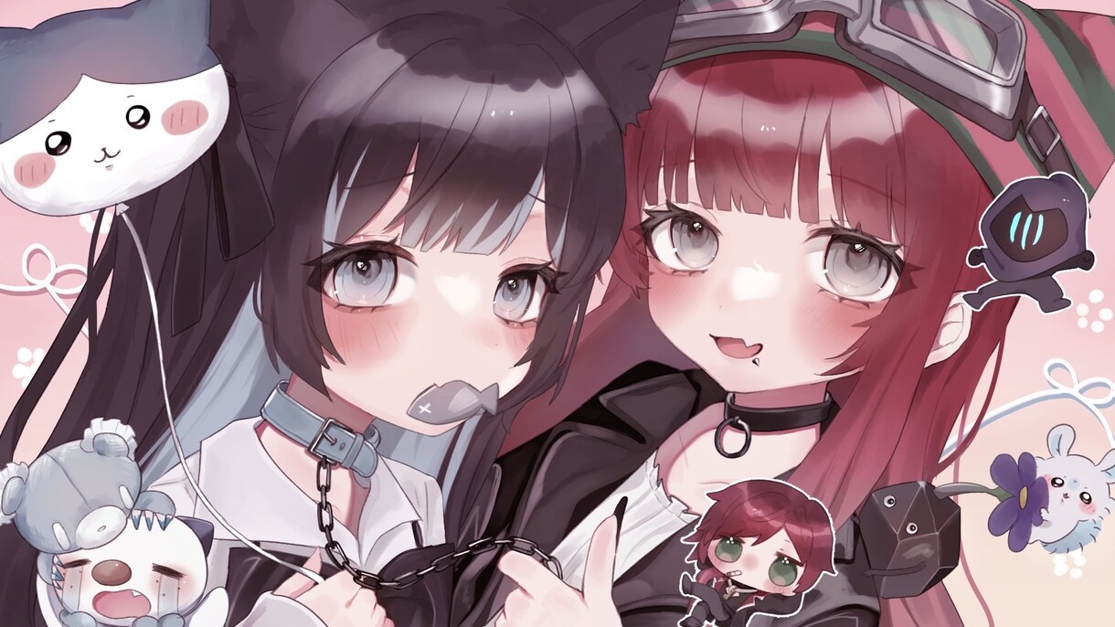 かわいいSNSアイコン描きます 等身キャラもミニキャラもおまかせください! イメージ1