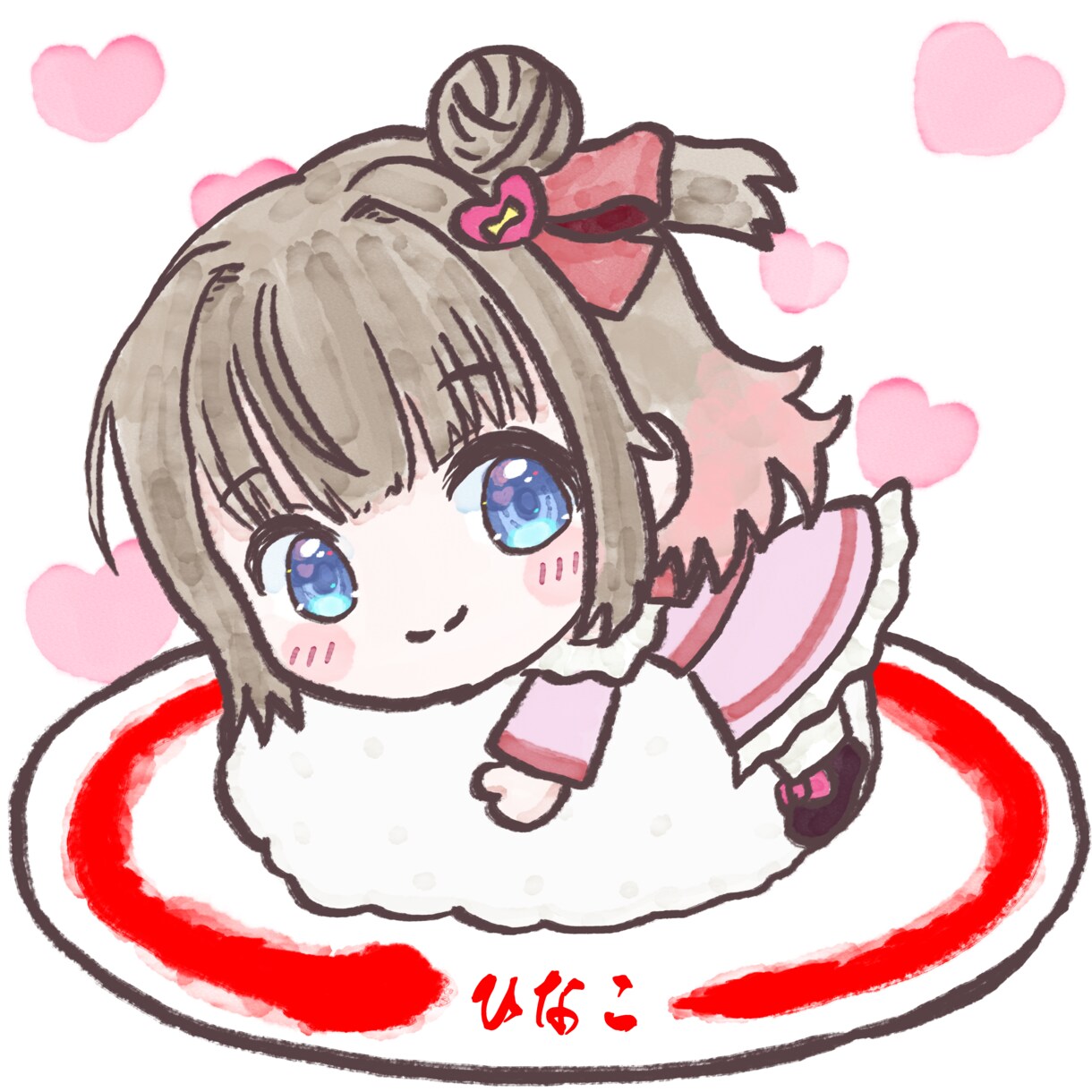 デフォルメイラストお描きします 可愛くあなたを彩らせてください♪ イメージ1