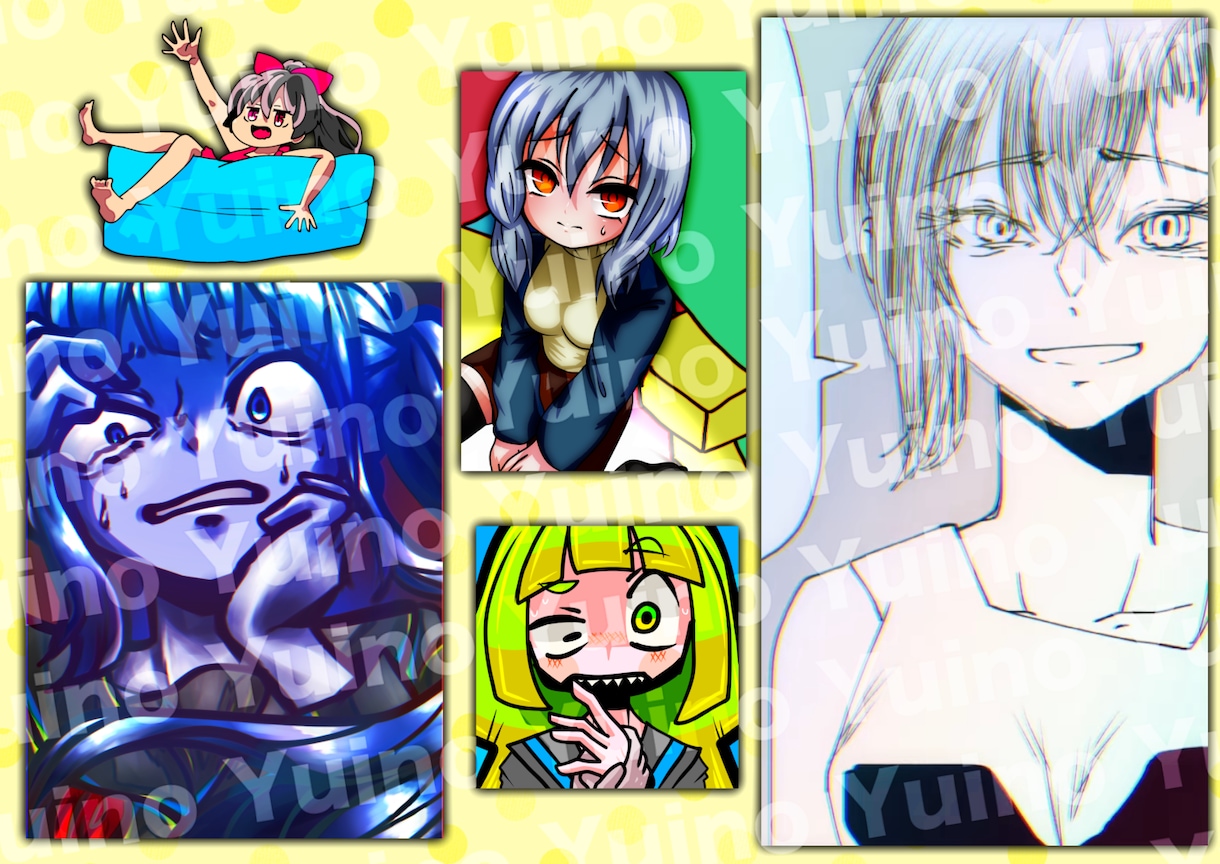 海外系のテイストでイラストを制作いたします アイコンやヘッダー、キャラクターグッズ等にオススメです！ イメージ1