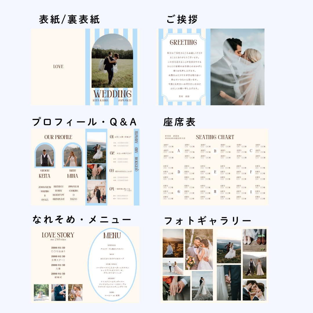 お洒落なプロフィールブックテンプレお渡しします 操作資料付！雑誌風のプロフィールブックCanvaテンプレート イメージ2