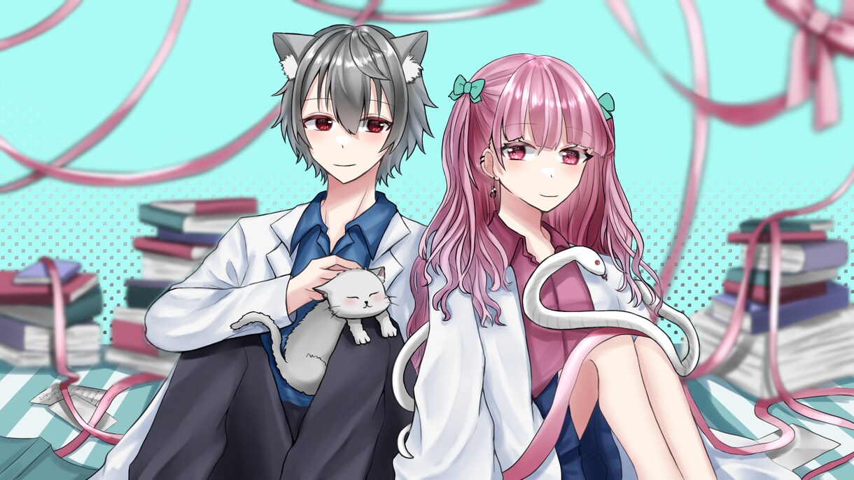 1枚絵、歌ってみた、YouTubeサムネを描きます 貴方だけのイラストをお描きいたします！ イメージ6