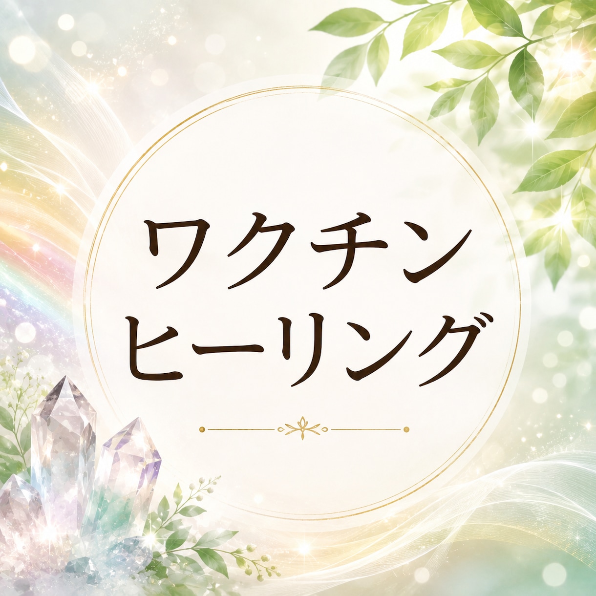 ワクチンケアヒーリングします 心身のバランスを整え、本来の軽やかさと調和をサポートします イメージ1