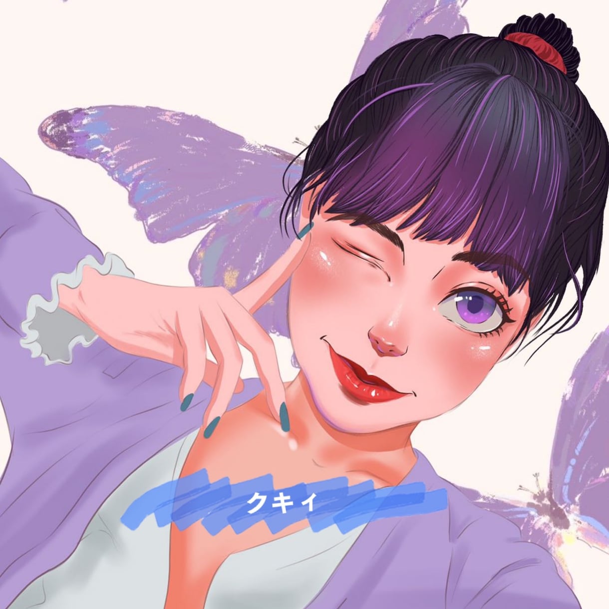 個性を揉み込むような似顔絵を作ります あなただけの！ポップ風な似顔絵を作ります！アイコンにどうぞ！ イメージ2
