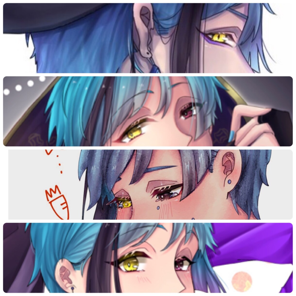 お顔アップ1000円〜、夢絵1500円～描きます ミニキャラから通常頭身までお描きします。 イメージ6