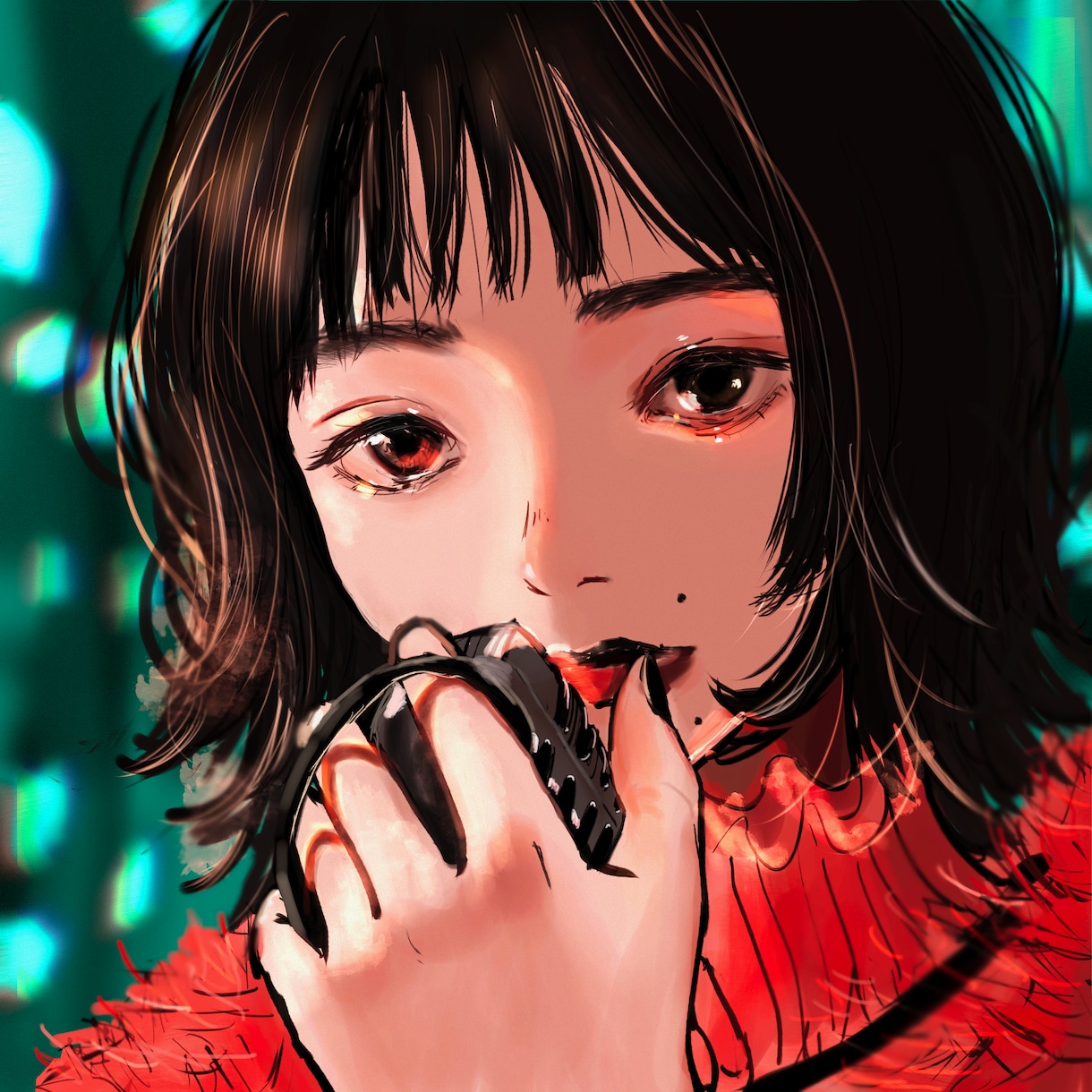 おしゃれで可愛い女の子・男の子のイラスト描きます アイコン・表紙・動画・贈り物用に！似顔絵や背景ありも制作可 イメージ2