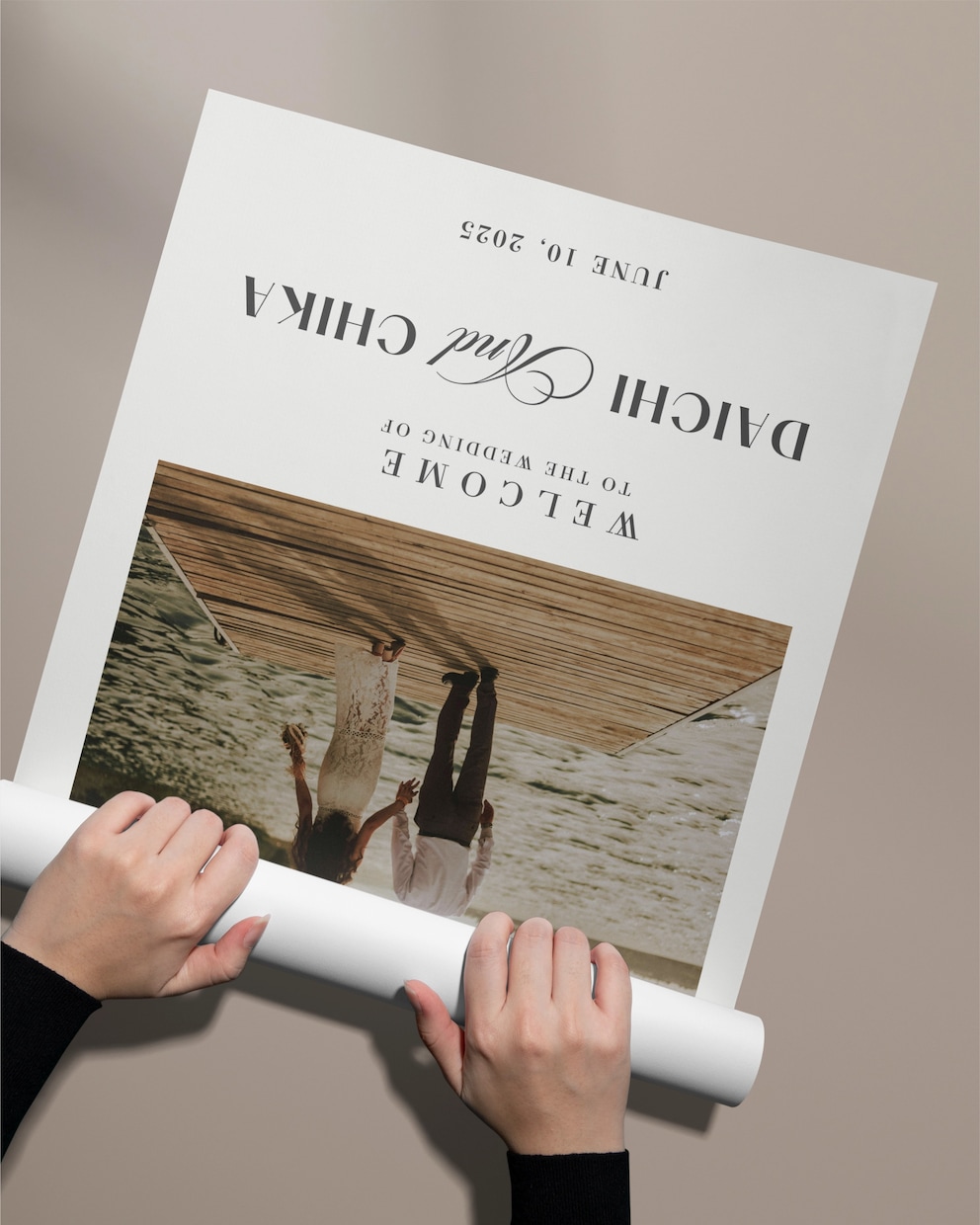 結婚式やパーティーのウェルカムボード制作します 海外デザインで写真入りの特別なオリジナルウェディングボードを イメージ5