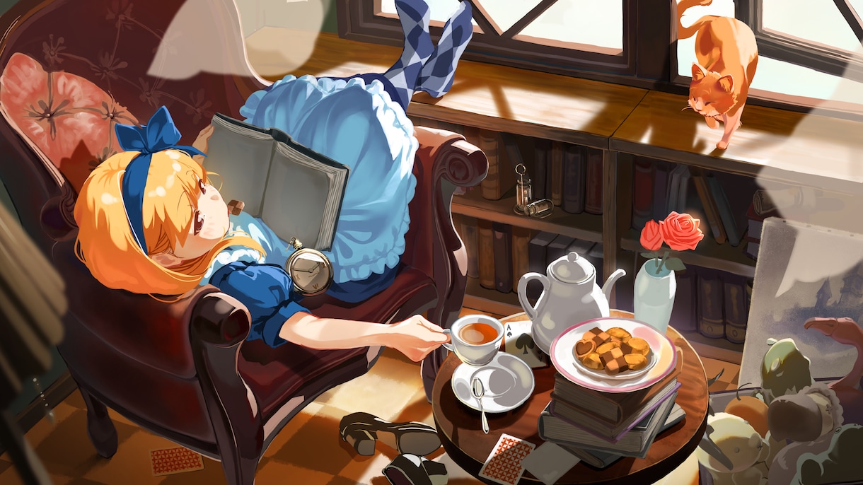 あなたがイメージする世界をイラストにします 背景ありの一枚絵、キャラクターデザインも対応 イメージ5
