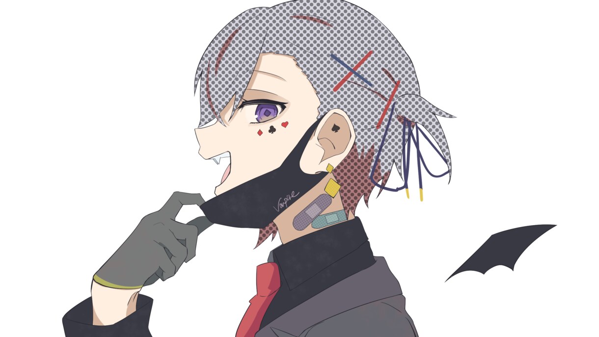 歌ってみた•配信動画サムネイル描きます ダイナミックなイラストでSNSをバズらせましょう！ イメージ4