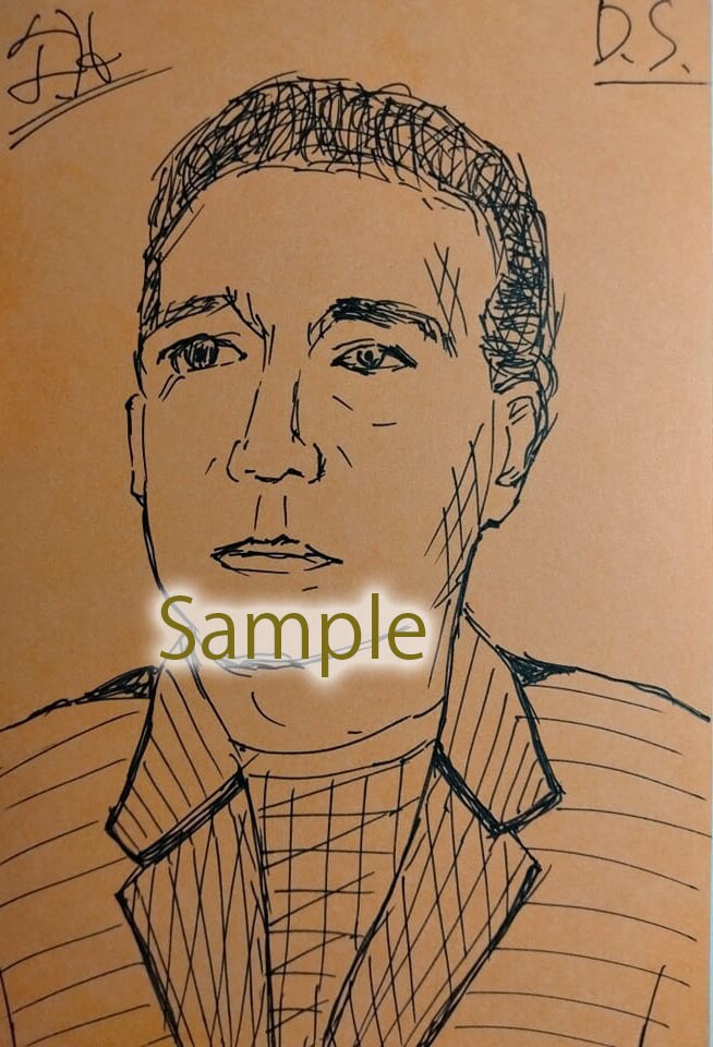 似顔絵・肖像画・デッサンの製作承ります 大切な人の個性を表現。永久保存版の肖像をお手元に。 イメージ8