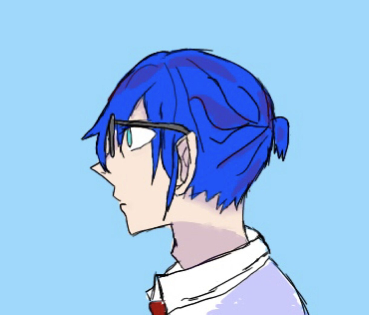 Twitterのヘッダーやアイコンを描きます 可愛い感じに仕上げます！！特に横顔が得意です イメージ1