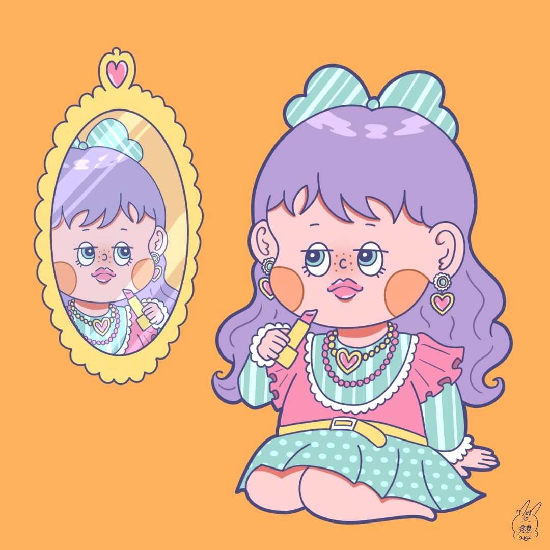 ファンシーポップな挿絵/カットイラスト描きます ご利用用途にあったポップでかわいいイラストを制作します。 イメージ1