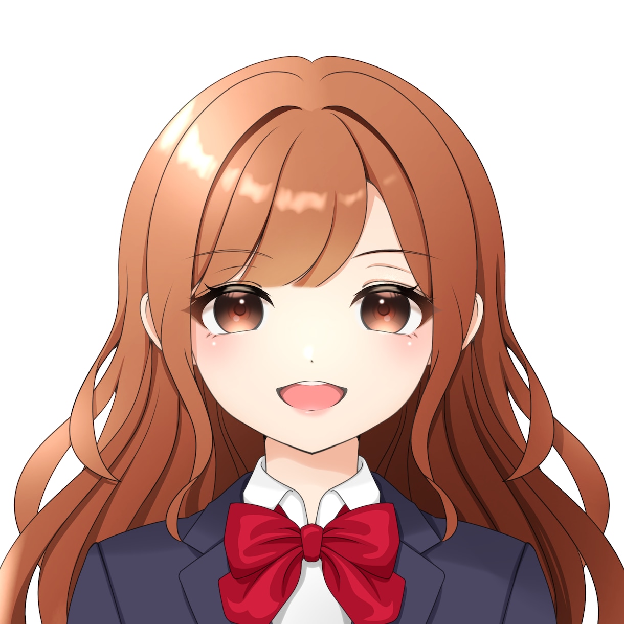 商用無料！格安でかわいい女の子アイコン描きます ラフなし背景なしだから手軽で安い！ イメージ2