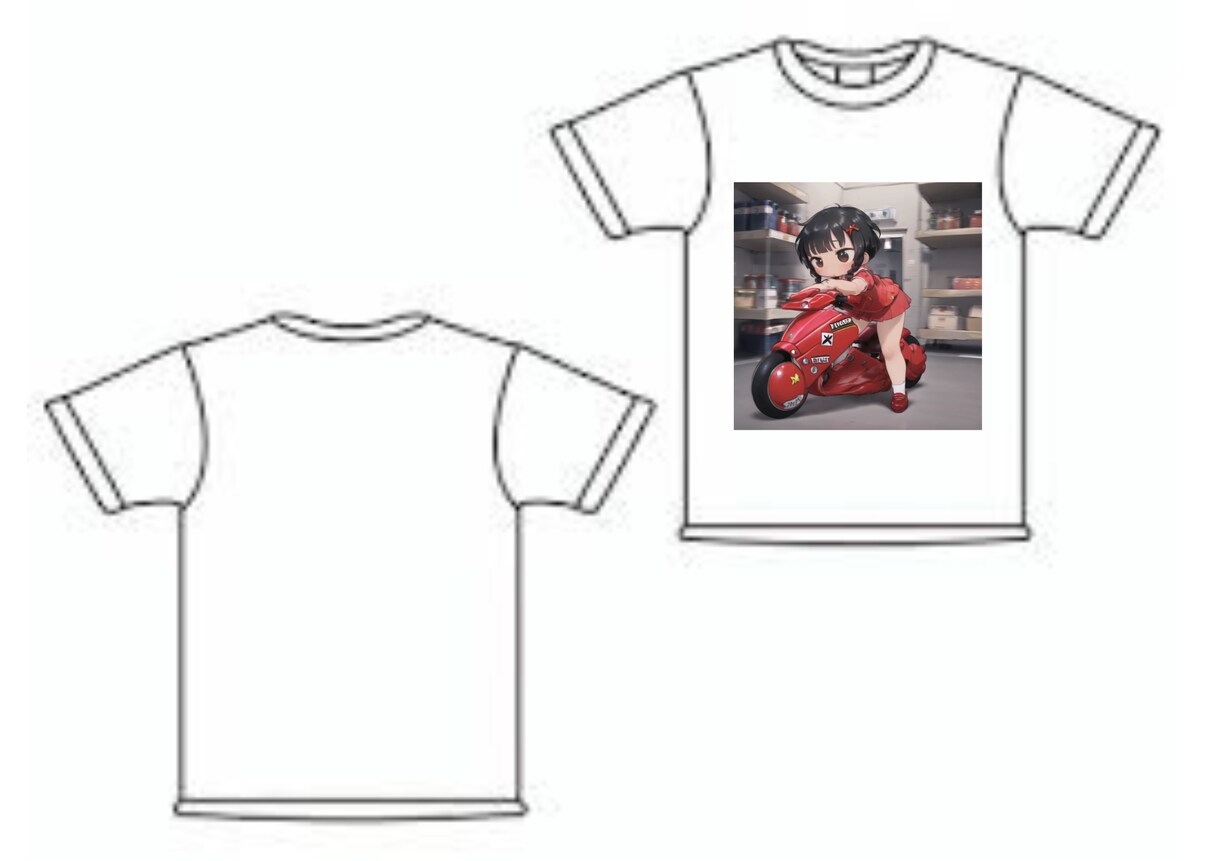オリジナルデザインＴシャツの作成をします チームやコミュニティ。イベントで仲間で着て結束を固めよう イメージ3