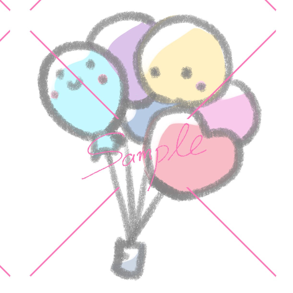商用利用OK！ゆるっとかわいいイラスト描きます SNS、アイコン、グッズ、配信にも！ イメージ3