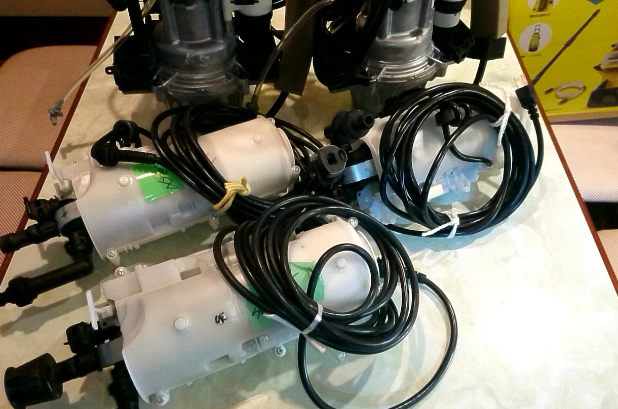 ケルヒャー 高圧洗浄機 (家庭用) 修理します K2～K5、JTK、水漏れ、水圧不足、スイッチ不具合等 イメージ4